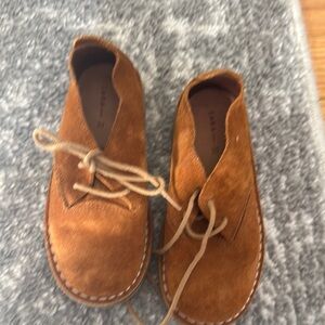 Clarks Brown Suede Shoes